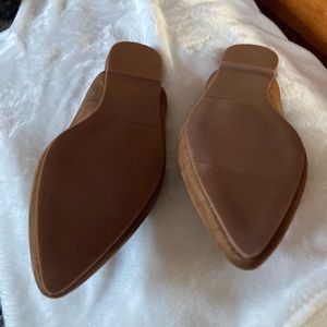 Brand new, never worn brown shoes